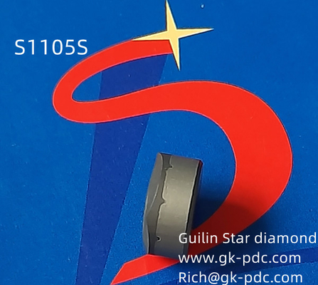 PDC certificado ISO9001 inserta los pedazos policristalinos de Diamante Compactooo Para Anchor Drill