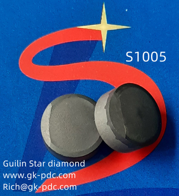 S1005 PDC Cortadores de diamantes policristalino para el ODM del OEM de las brocas del ancla de 25m m 26m m