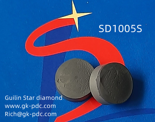 Melocotón policristalino del ODM del OEM de SD1105 Cortadores de diamantes Paramado para las brocas