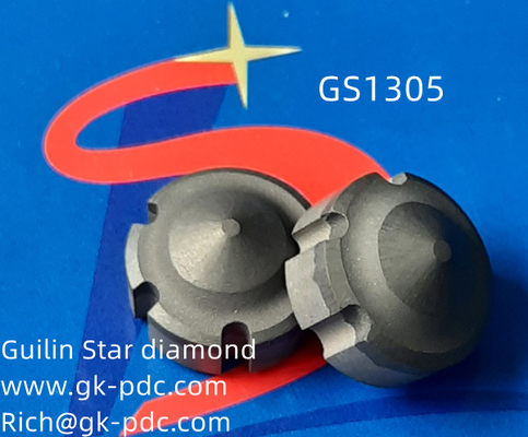 Mina policristalina de GS1305 Cortadores de diamantes Para Drilling Coal