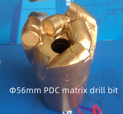 El ISO certificó el diámetro de la broca 56m m del cuerpo PDC de la matriz para la perParaación de piedra