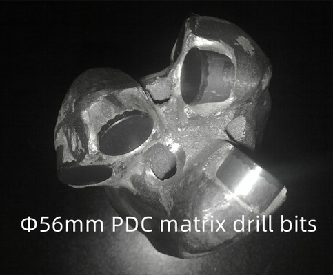 El ISO certificó el diámetro de la broca 56m m del cuerpo PDC de la matriz para la perParaación de piedra