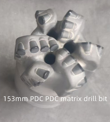 broca de la roca de 153m m PDC, certificado policristalino de Diamante Compactooo Bits ISO