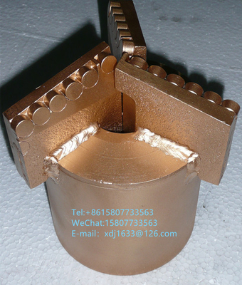 3 pedazo de fricción de las alas 171m m PDC, broca del aceite de PDC para la mina de carbón y agujero de taladro