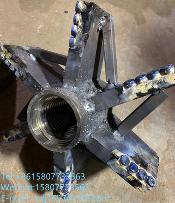 tipo durable pedazos de la fricción del cuerpo de acero PDC 331m m para la perParaación del pozo de agua